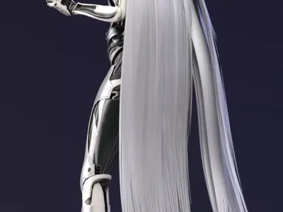 Enya The Mechanical Melody of Xion Stellar Blade  3D print model