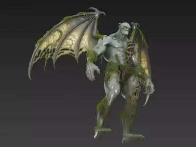 Swamp Corrupted Beast 3D model