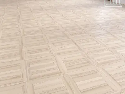 Parquet - Laminate - Wooden floor Low-poly 3D model 2