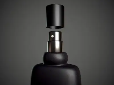 Parfume Bottle Low-poly 3D model