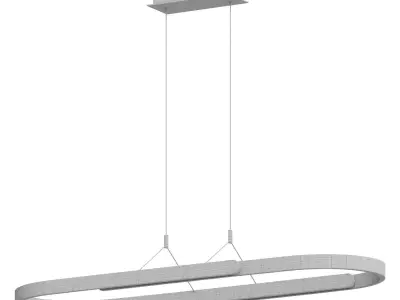 Mira LED Linear Suspension 3D model