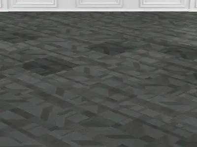 Wall to Wall Carpet Tile No 9 3D model
