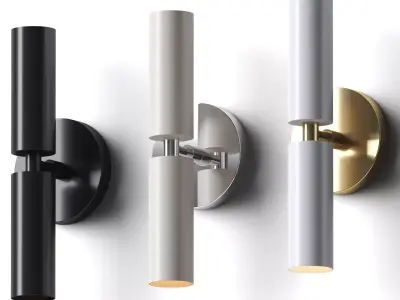 ADA Compliant Lighting - Color Ruler Sconce 3D model