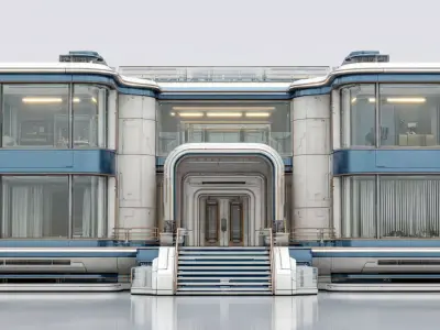 FUTUR BUILDING 3D model