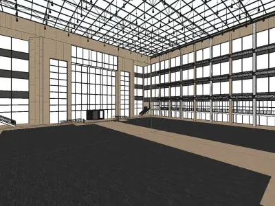 Bruxelles Justus Lipsius 3D model