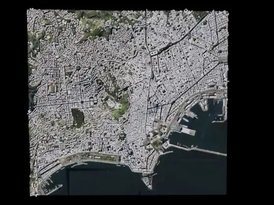 Napoli - Italy 3D model
