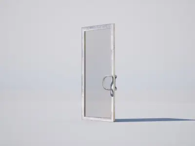 Door Window Low-poly 3D model