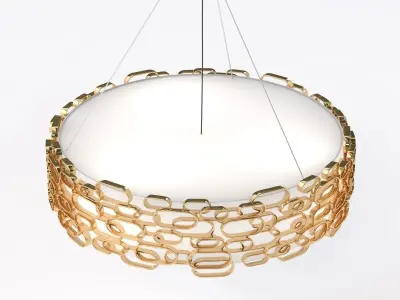 Terzani Glamour Ceiling Light 3D model