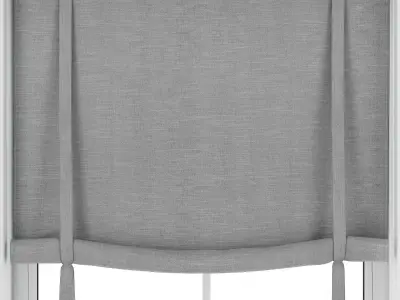 Roman blinds 10 3D model