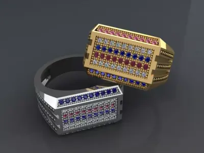 Ring  Sci-fi  3D print model