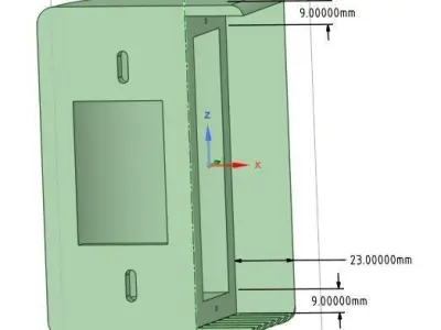Ring Doorbell 90-degree Wedge  3D print model