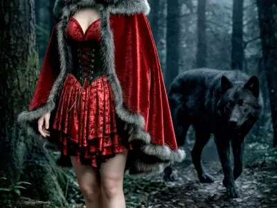 Red Riding Hood 3D model