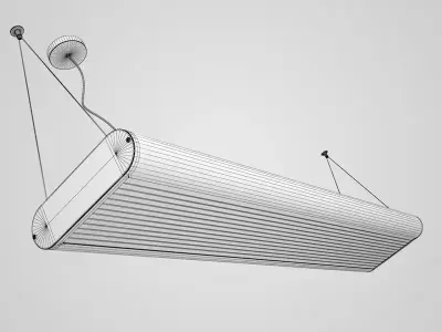 Ceiling Office Lamp 36 3D model