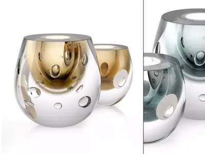 Claritas Glass Vases 3D model