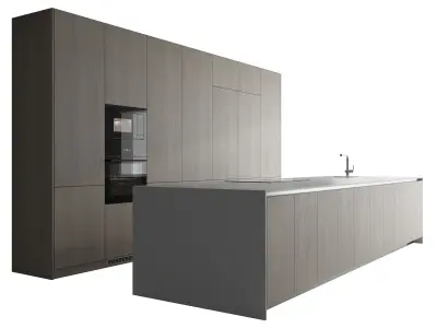 Kitchen set 12 3D model