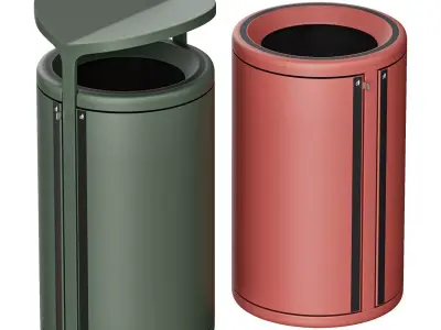 Waste bin Tonyo 01 3D model