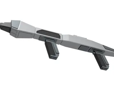 Starfleet Type 3 Phaser Rifle from Star Trek TNG and DSN 3D print model