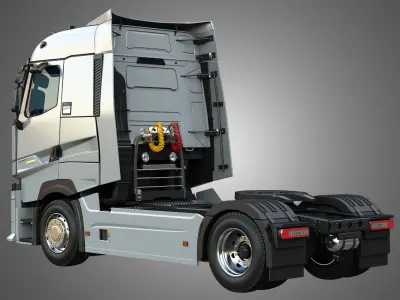 T520 - High Range Truck - Single Axle - Standard Version 3D model