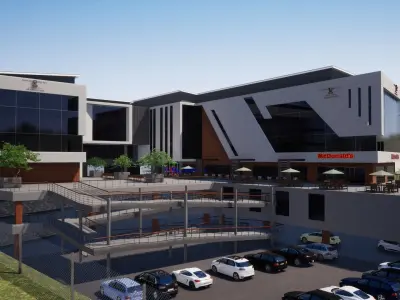 OFFICE PARK COMPLEX 3D model