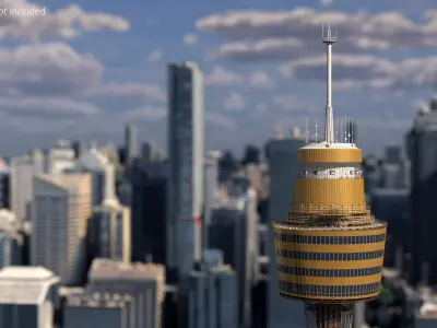  City Landmark Tower with Viewing Platform 