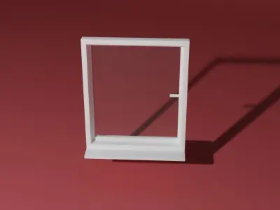Window shelf 3D model