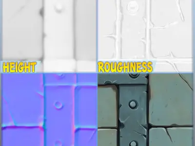 Stylized Floor Seamless Texture Texture 30