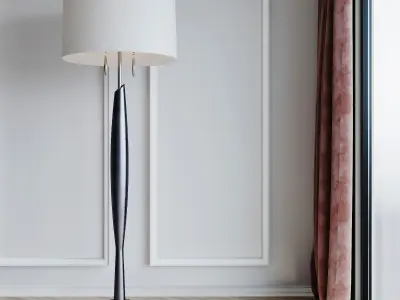 Floor lamp 3D model 44