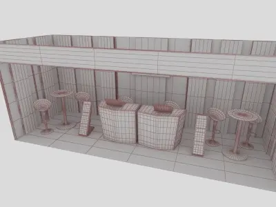 Stand for octanol fair 3D model
