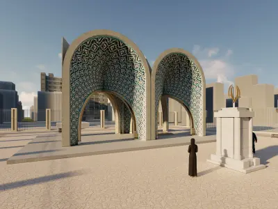 MOSQUE-Mosque 3D model