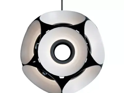 Magellan LED Chandelier by Kuzco Lighting  3D model