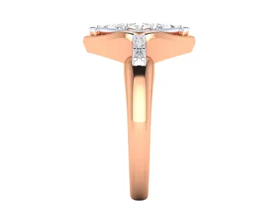 Women Ring Render 3dm STL MTL SLC JCD OBJ FBX Details 3D print model 64