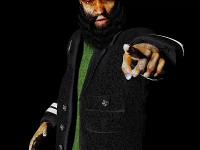 Latarnik - Lighthouse Keeper Low-poly 3D model