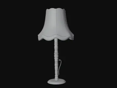 Soviet vintage floor lamp 3D model