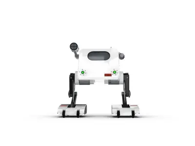 Funny Robot Character 3D model