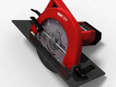 Hilti WSC 167 Circular Saw 3D model
