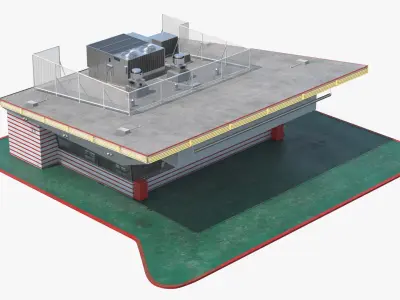  Retro Fast Food Restaurant 