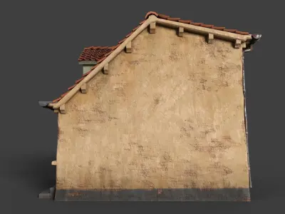 European House A2 3D model-texture 3D model