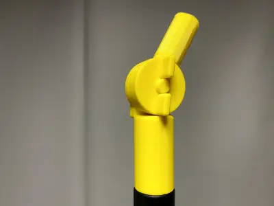 Light Stand Adjustable Angle Adapter Free 3D print model