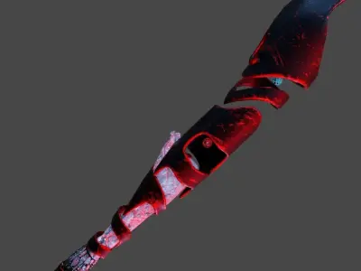 Convergence Arm Low-poly 3D model