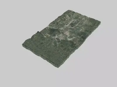 Omaha City Low-poly 3D model