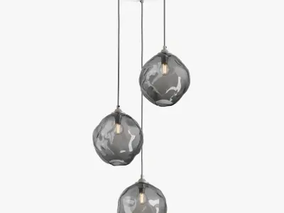 Rothschild Bickers Liquid Light clusters 3D model