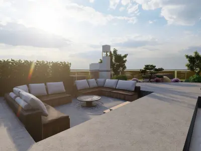 business center 3D model