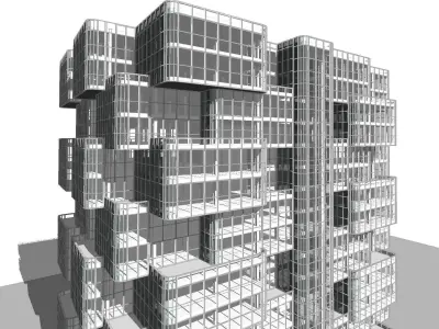 Office Building 3D model