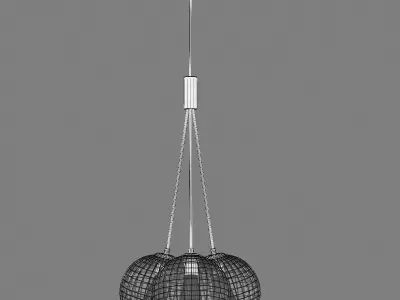 729031 Sferico Lightstar ceiling chandelier 3D model