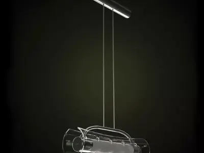 Modern Pendant Light 3D model