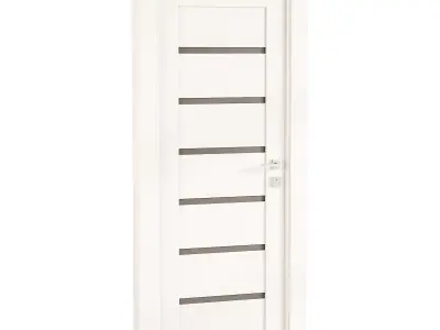 Modern entrance door 28 3D model
