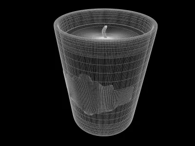 Grave candles-Grave Candles-GAME READY PBR  Low-poly 3D model