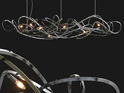 Doodle suspension by terzani 3D model