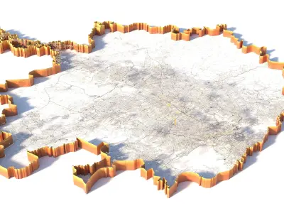 Sydney City in Australia 3D model