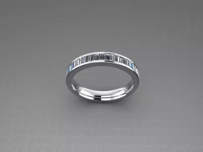 012 - Ladies Ring 3D print model